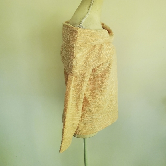 Sunday in Brooklyn | Anthropologie Pink Textured Off-Shouler Top - Picture 7 of 9